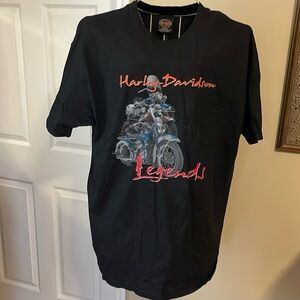 Men’s new Harley Davidson pocketed short sleeved tshirt size xL